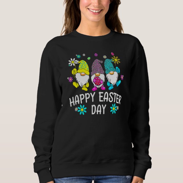 Sudadera Caza de huevos de conejo conejo conejo conejo cone (Anverso)
