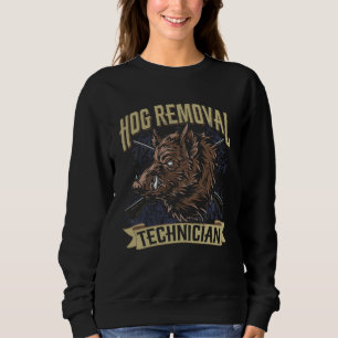 Sudadera Caza de Jabalí Cerdo Jabalí Cazador Animales Salva