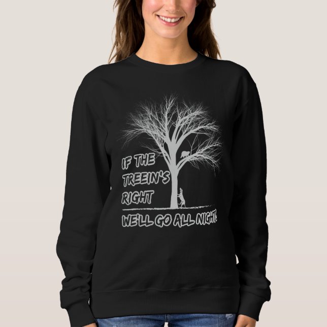Sudadera Caza de mapache: regalo de mapeo (Anverso)