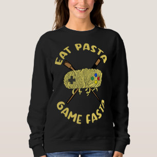 Sudadera Caza De Pasta Comida Fasta Gaming Comida Italiana