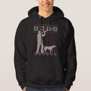 Sudadera Caza de pato Navidades feos suéter, cazador de pat