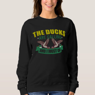 Sudadera Caza de patos Cazador de patos Caza de aves  2