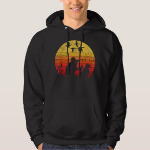 Sudadera Caza de patos divertida al estilo vintage