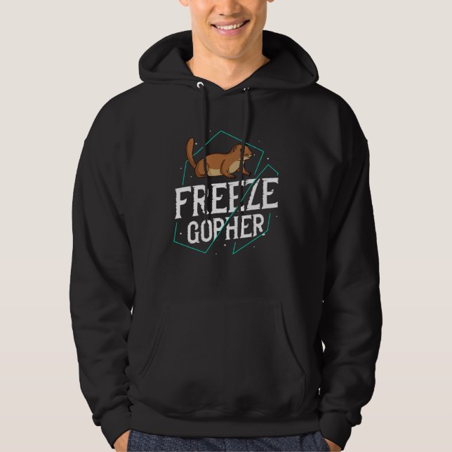 Sudadera Caza de tuzas   Trampas Asesino (Anverso)