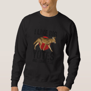 Sudadera Caza de vida silvestre de coyote para hombres para