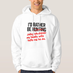 Sudadera Caza Divertida Para Hombres