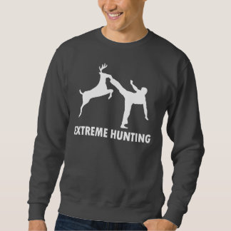 Sudadera Caza extrema de ciervos Karate Kick