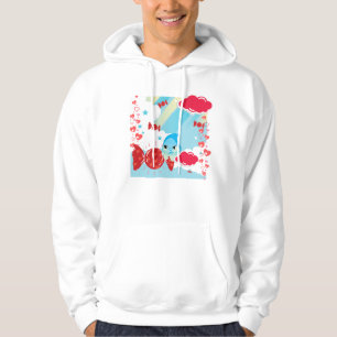 Sudadera Caza traviesa de dulces fantasmales azules