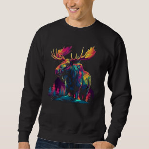 Sudadera Cazador de alces de la naturaleza