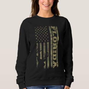 Sudadera Cazador de Ciervos de Florida Camuflaje de Caza de
