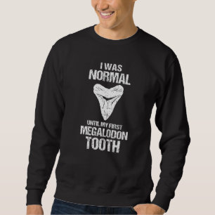 Sudadera Cazador de Dientes de Megalodón y Dientes de Tibur
