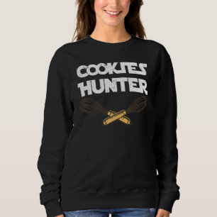 Sudadera Cazador de galletas Chef batidor masa pasteles coc