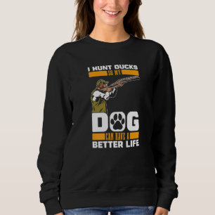 Sudadera Cazador de gansos perro ganso Caza de patos