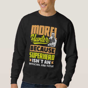 Sudadera Cazador de Morillas Hongos Micología Forrajeo