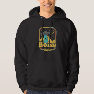 Sudadera Cazador de ovnis alienígenas de Boise Idaho años 8