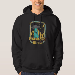 Sudadera Cazador de Ovnis Extraterrestres de Rockford Illin
