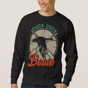 Sudadera Cazador de Pato Pato Pun Boom Pun