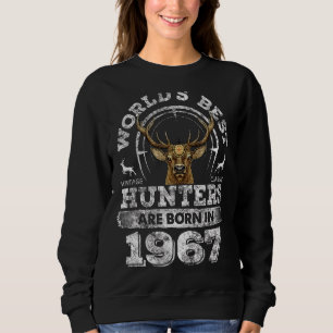 Sudadera Cazador De Venados De 55 Años Nacido En 1967 55º N