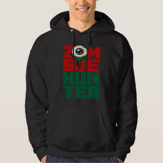 Sudadera Cazador de zombies Halloween  Lindo con un ojo caz