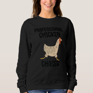 Sudadera Cazador Profesional de Pollos Granjero Divertido d