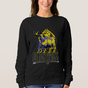 Sudadera Cazador Y Vida Silvestre De Los Animales Y Pistola