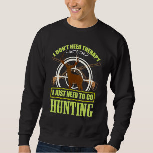 Sudadera Cazador Y Vida Silvestre De Los Animales Y Pistola