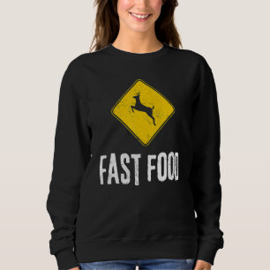 Sudadera Cazadores de señales de venado comida rápida caza