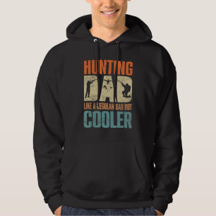 Sudadera Cazando A Papá Como Un Papá Corriente Pero Cazador