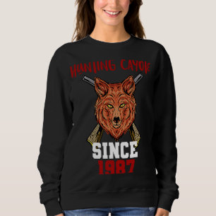 Sudadera Cazando cayote desde 1987