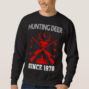 Sudadera Cazando ciervos desde 1978