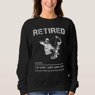 Sudadera Cazando hago lo que quiero cuando quiero ver tambi