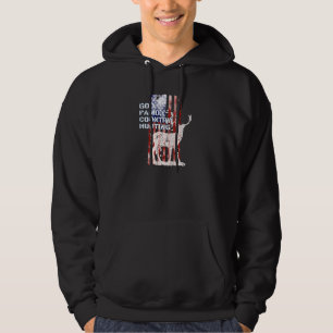 Sudadera Cazando la bandera de ciervos de la familia Shirt