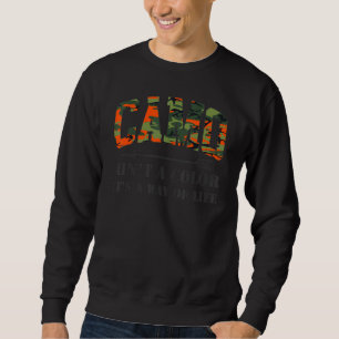 Sudadera Cazar cazadores de ciervos camo no es un color