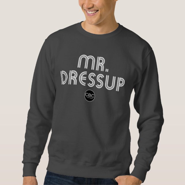 Sudadera CBC Sr Dressup Título Gráfico (Anverso)