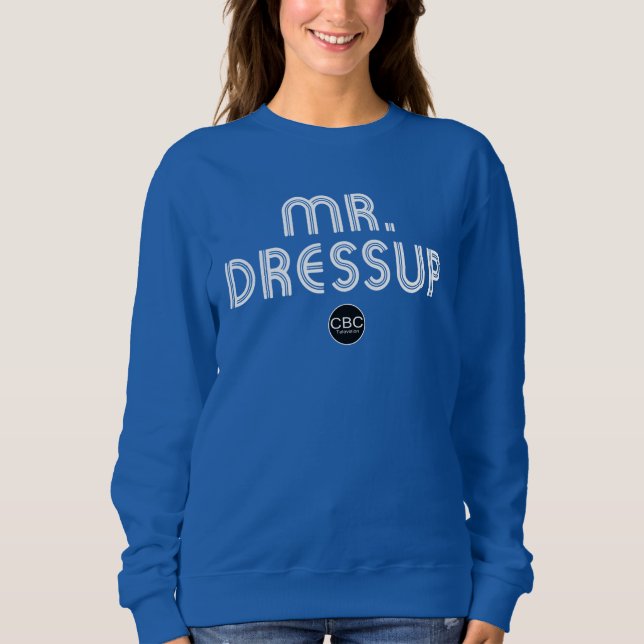 Sudadera CBC Sr Dressup Título Gráfico (Anverso)