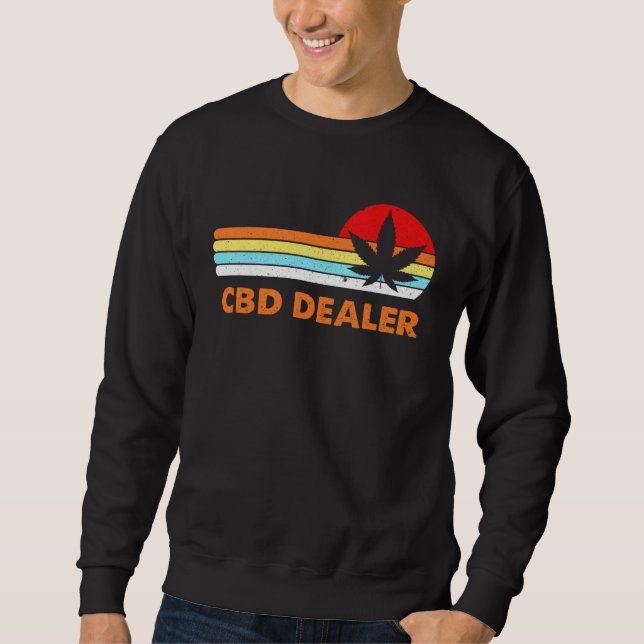 Sudadera CBD Dealer Seller Fun  Weed (Anverso)