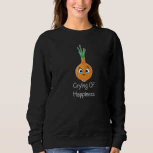 Sudadera Cebollas Pun Chistes Llorando De Felicidad Oni Veg