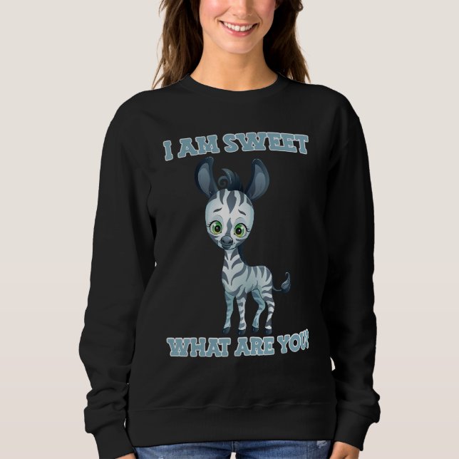 Sudadera cebra (Anverso)