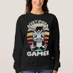 Sudadera Cebra Con Auriculares Gamset Gaming De Cebra Certi