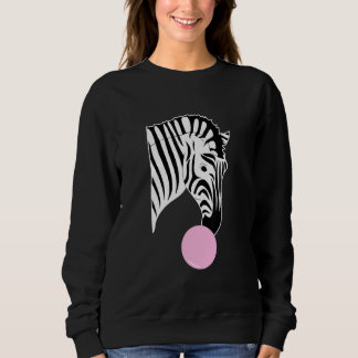 Sudadera Cebra Con Goma De Mascar