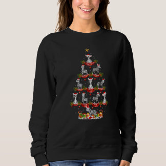 Sudadera Cebra Navideña Vacaciones Santa Cebra Árbol de Nav