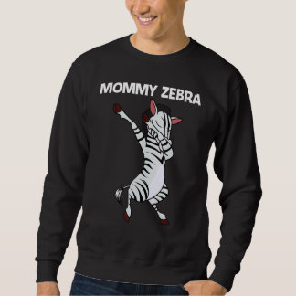 Sudadera Cebra para mujeres mamá africana zoológico animal 