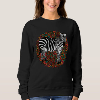 Sudadera Cebra rayas de zoo disfraz de animal tropical sal