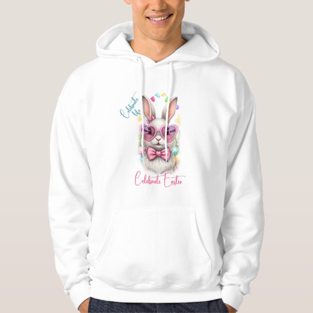 Sudadera Celebra la vida Celebra la Pascua (Anverso)