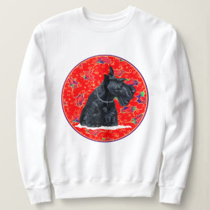 Sudadera Celebración Colorida del Terrier Escocés