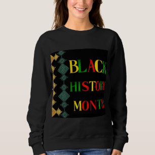 Sudadera celebración de 100 años del mes de la historia neg