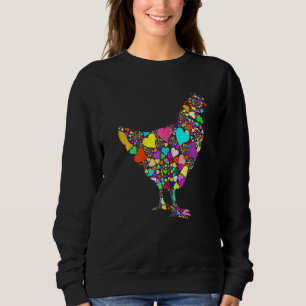 Sudadera Celebración de la Fiesta de las Mascotas de pollo