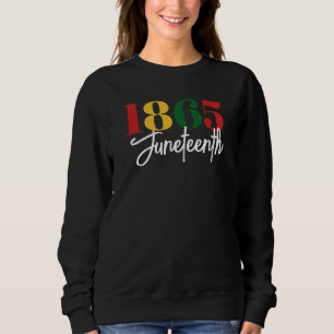 Sudadera Celebración de la libertad de la historia negra en
