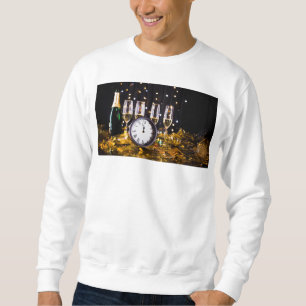 Sudadera Celebración de Nochevieja SlipperyJoe's champagne