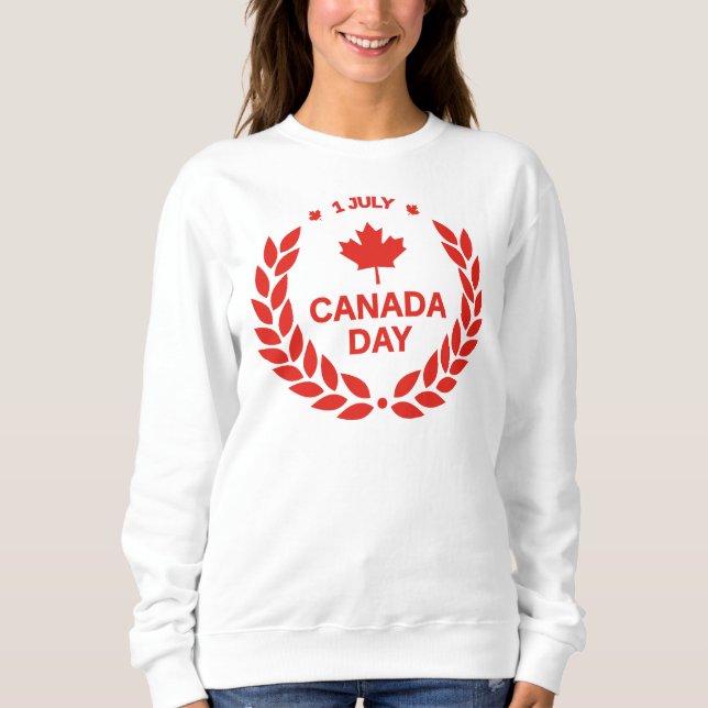 Sudadera Celebración del Día de Canadá-24658 (Anverso)